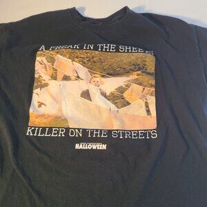 HALLOWEEN MICHAEL MYERS LOT OF 2 SHIRTS SIZE L HOT TOPIC
